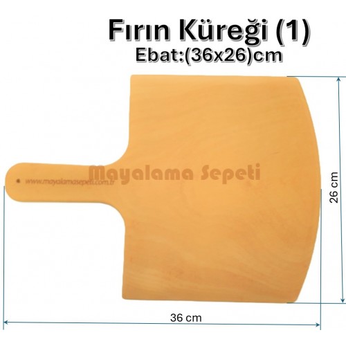 Fırın Küreği (1) - Ebat:(36x26)cm